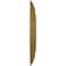 Ekena Millwork Artis Ceiling Medallion (Fits Canopies up to 6 7/8"), Hand-Painted Gold, 15 3/4"OD x 1 3/8"P CM15ARGLS - alternate 3